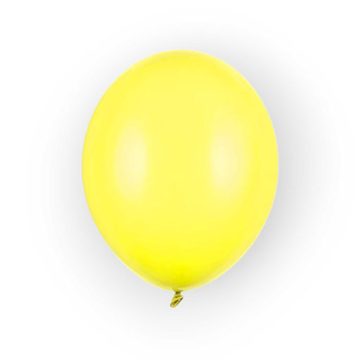 Picture of LATEX BALLOONS SOLID LEMON 12 INCH